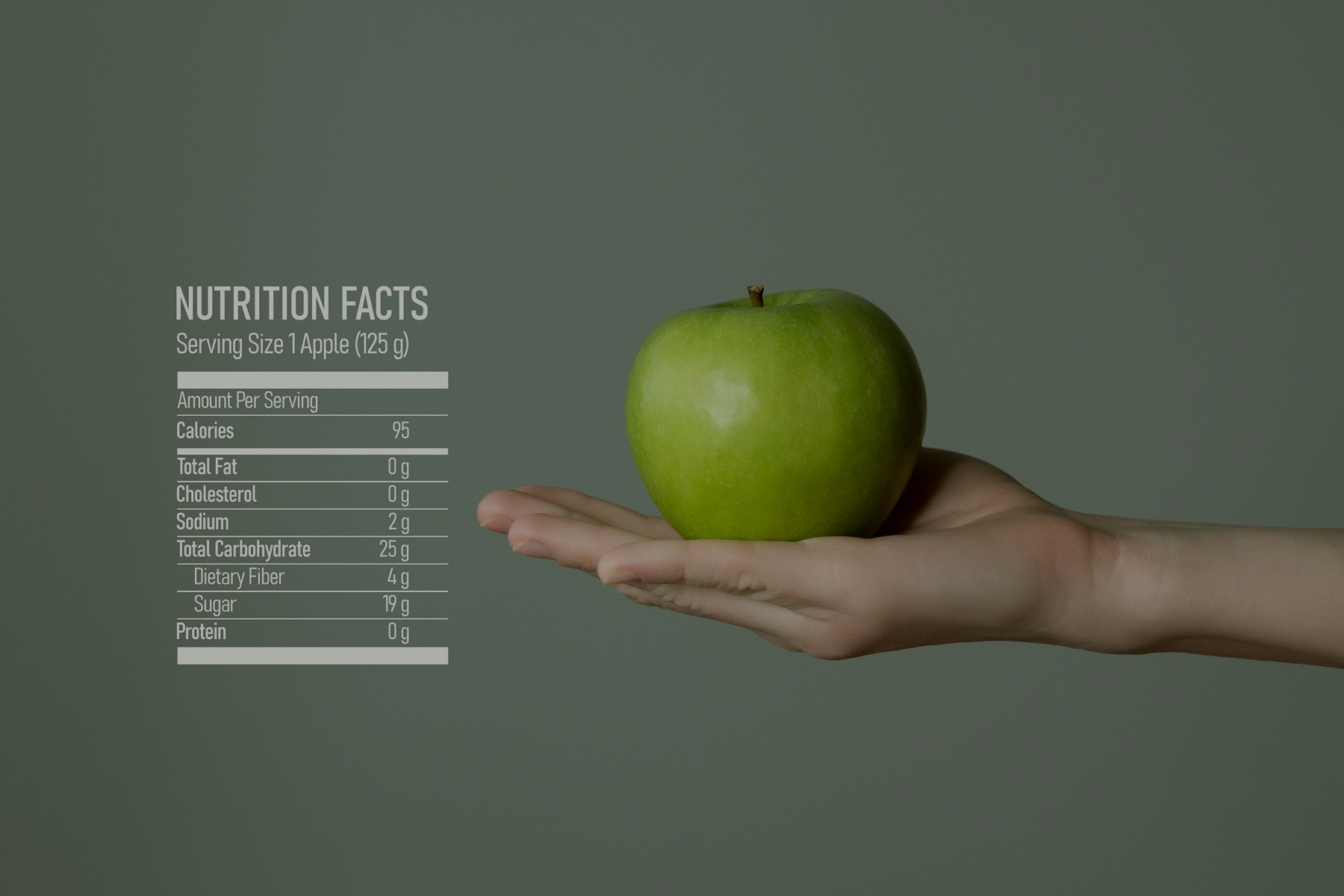 nutrition label