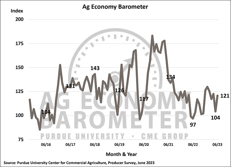 Farmer sentiment rebounds on more optimistic view of future