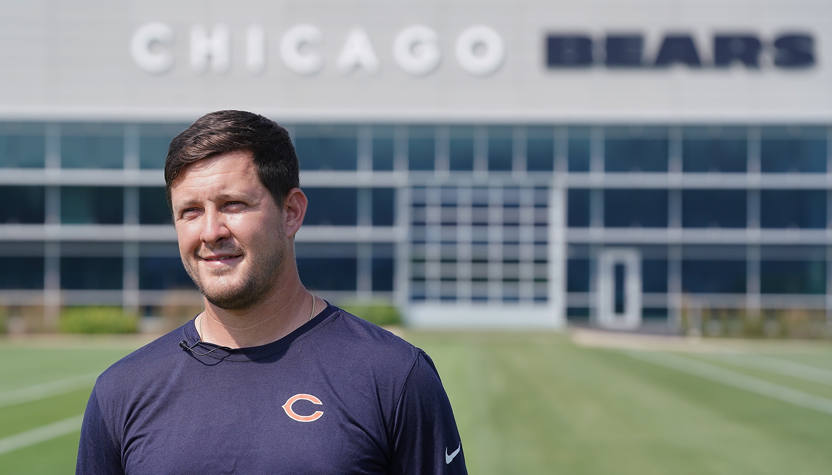 Football at Chicago Bears Headquarters