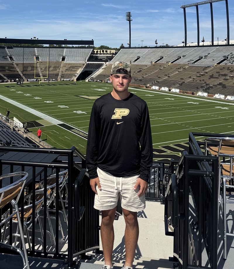 Ryan Leuck at Ross Ade 