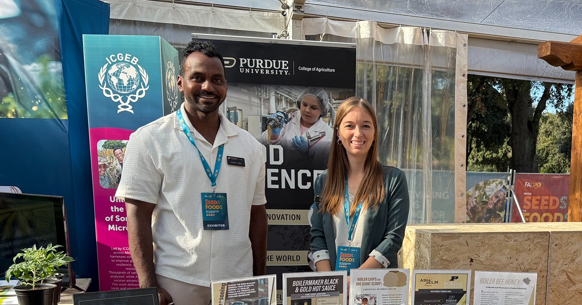 Food Science booth FAO