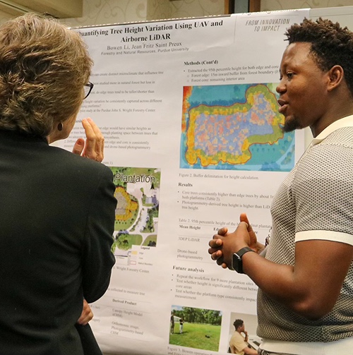 Panel discussion of geographic information systems experts.