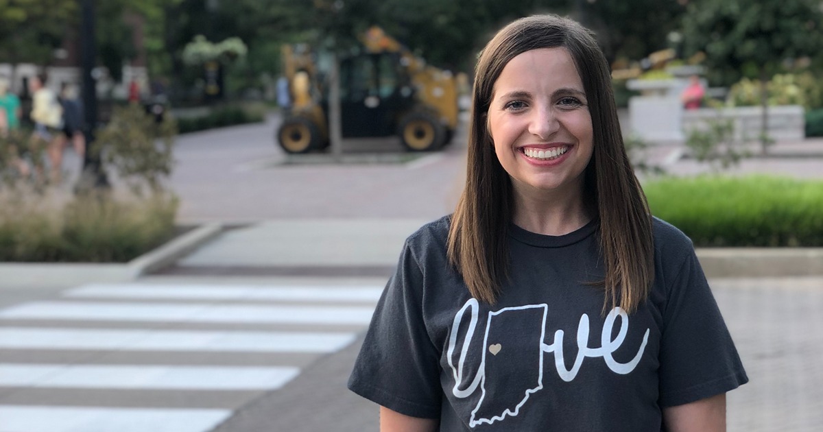 Leah Hurd photo at Purdue University.