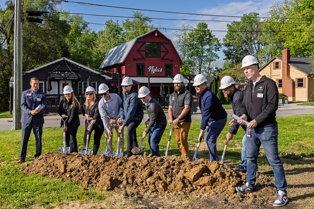 Groundbreaking in Westfield.