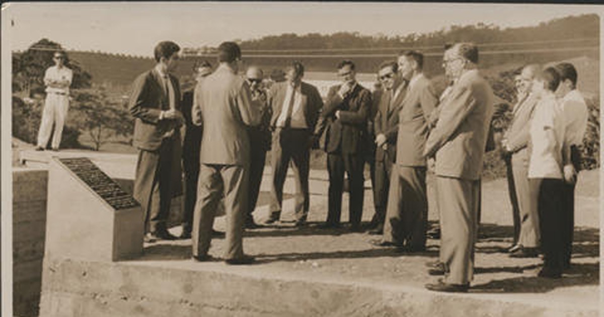 Historical photo of Purdue and Vicosa partnership.