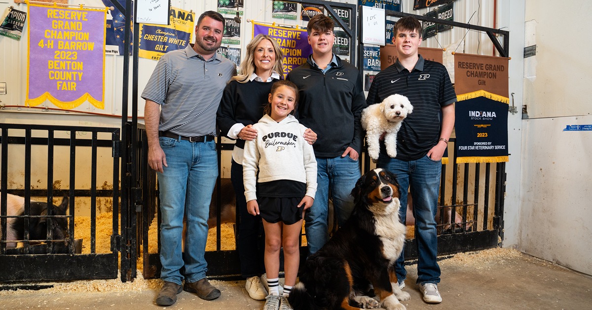The Cox family