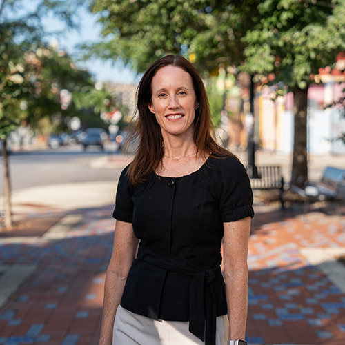 Alisa Tilson in the Pilsen neighborhood of Chicago