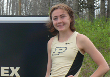 Student-athlete runs into a career in plants