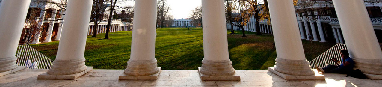 pillars at university campus