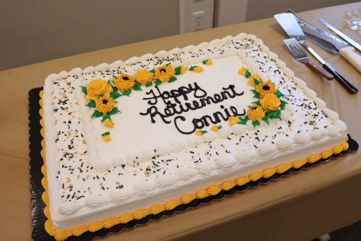 Connie's Retirement Cake