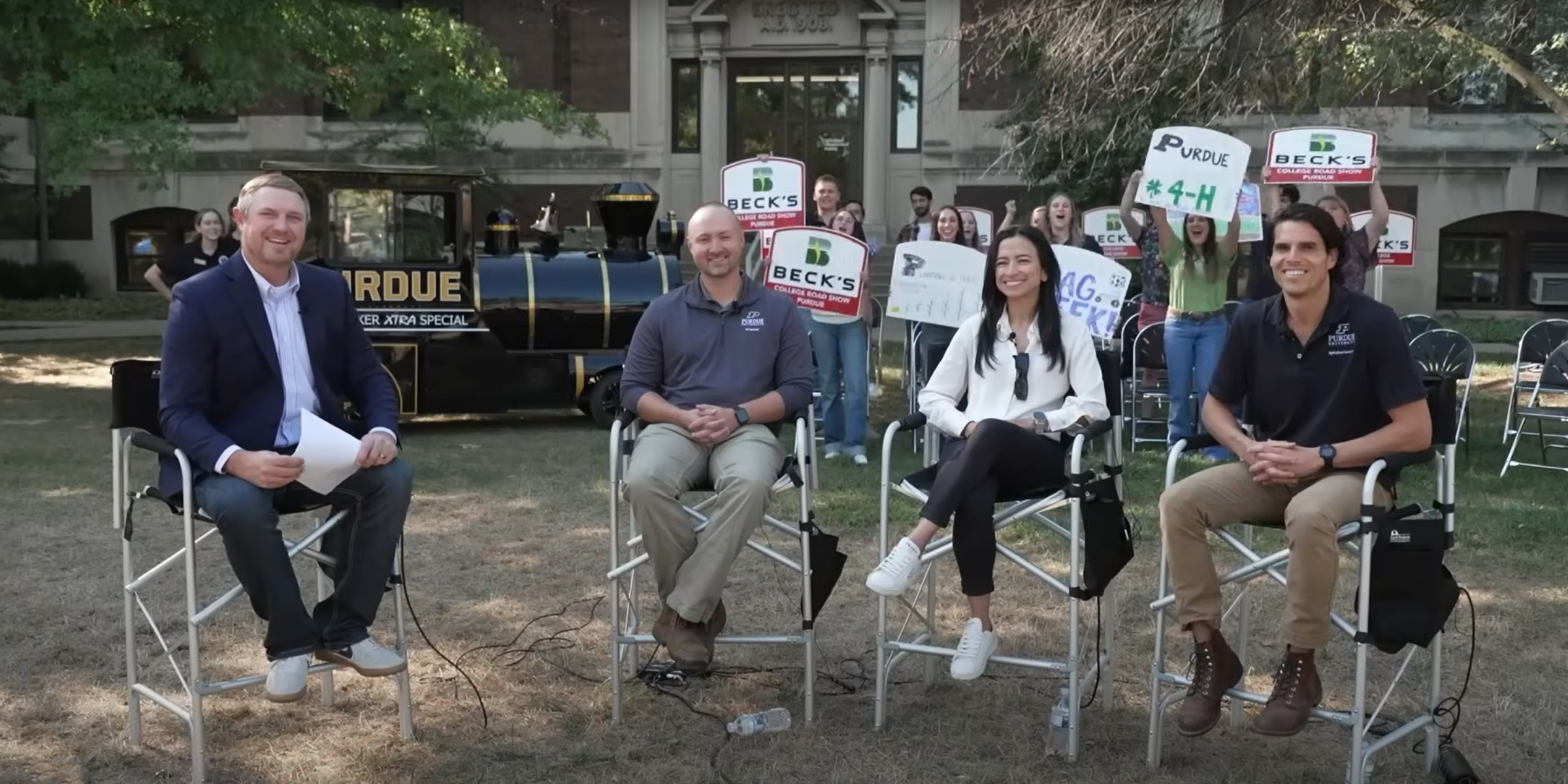 AgDay College Roadshow Panel at Purdue University