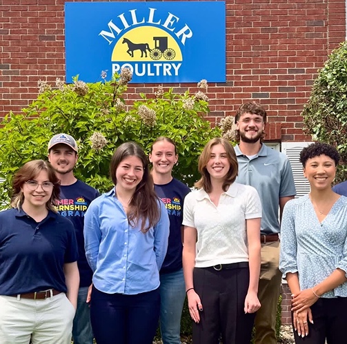 Miller Poultry 2026 interns