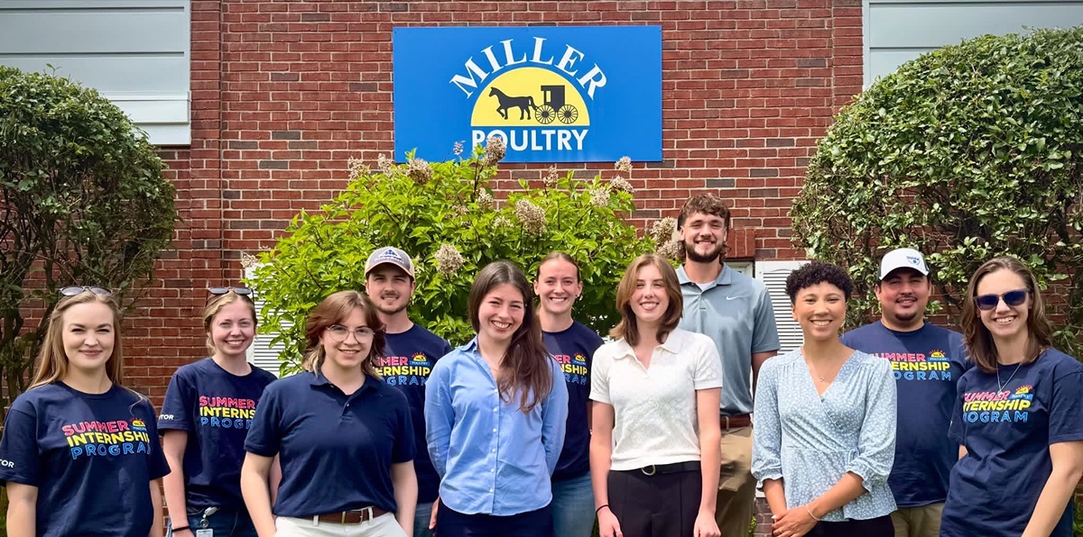 Miller Poultry 2026 interns