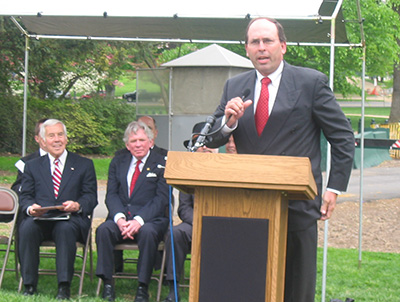 Jack Seifert speaks in Washington D.C.