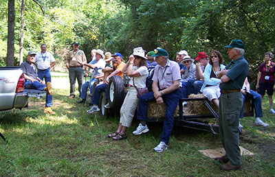 Walt Beineke leads a Walnut Council talk in 2009