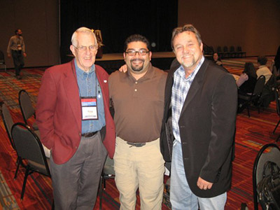 Dr. Ted Cable with Dr. Doug Knudson later in life. 