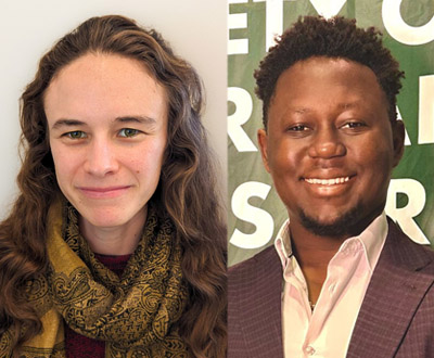 Katy Dix, Jean Fritz Saint Preux headshots