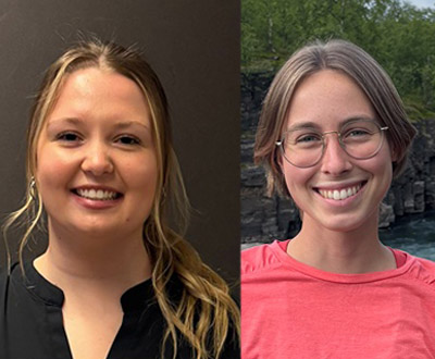 Morgan Hamilton, Lauren Toepp headshots
