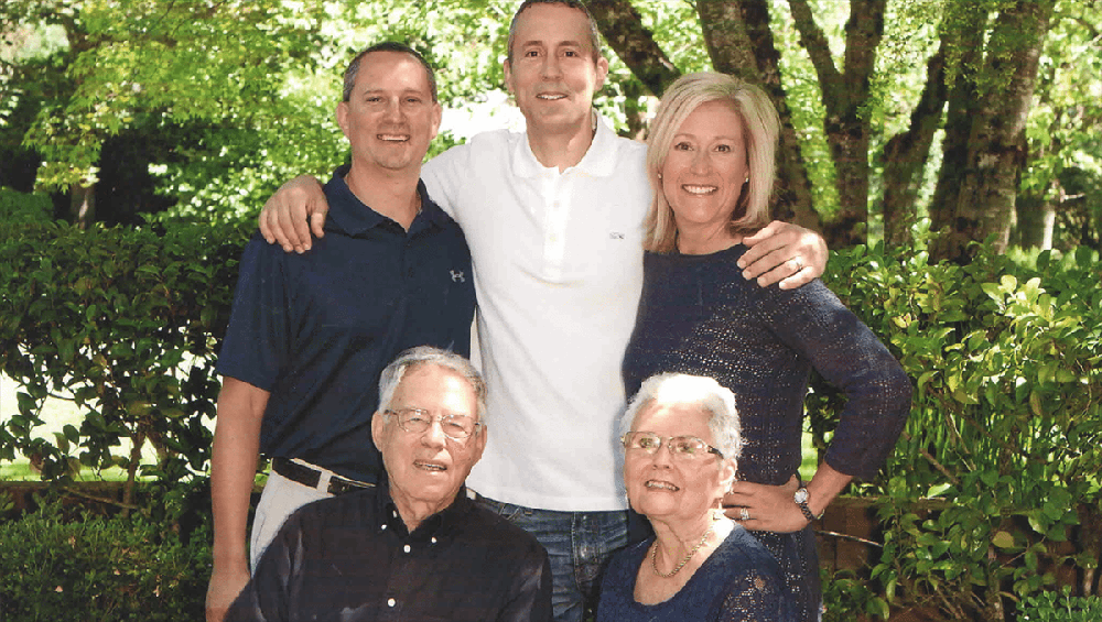 John Moser and family