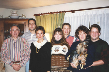 Old photo of the Moser family