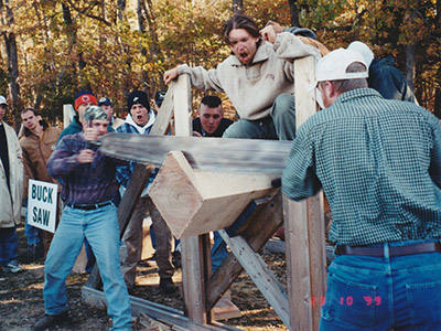 Trent Osmon at the 1999 Forestry Conclave