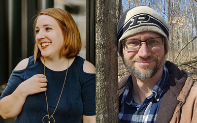 Jessica Outcalt and Phil Woolery