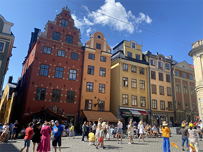 Buildings in Gamla Stan