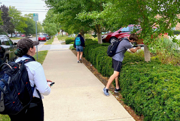 Urban Forestry Students Walkabout to Explore Real-World Situations and Careers