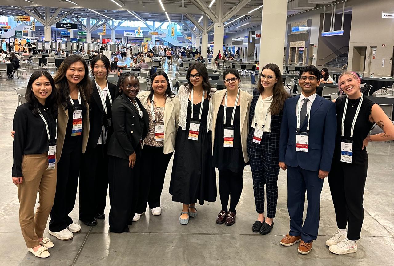 lab members at IAFP conference