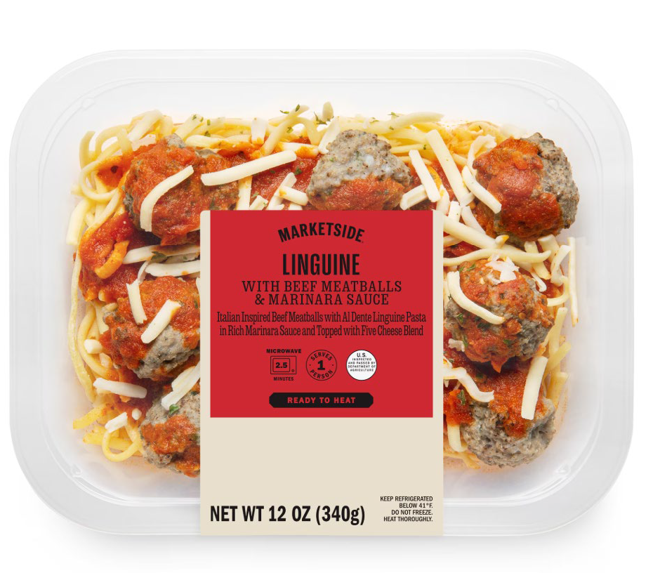 pasta in a plastic container