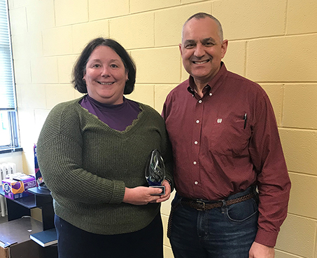 Left to right: Dr Colleen Brady and Dr Neil Knobloch