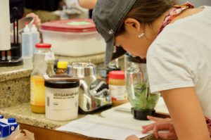 Student review recipe for Science of Experimental Cuisine course