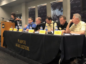 Purdue's Panel of Experts at the 2018 Indiana State Fair.