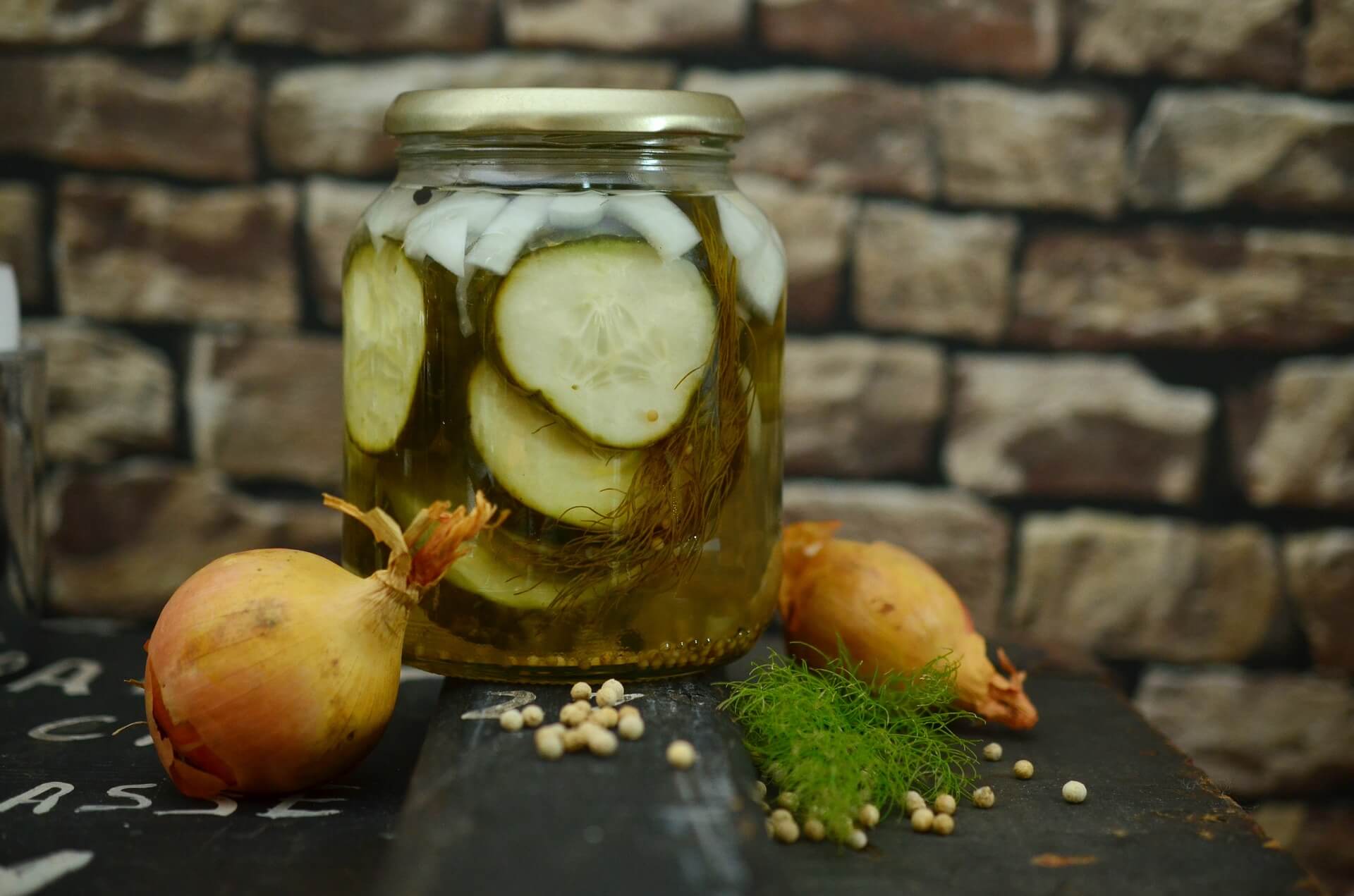 Foods with higher natural or added acidity (low pH), like pickles, tend to not need a pressure canning device. 