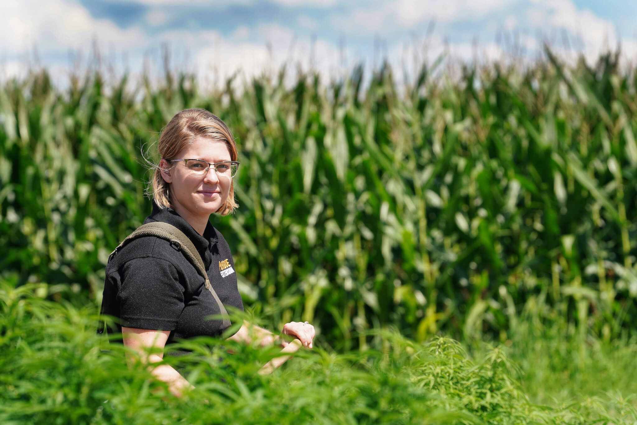 Marguerite Bolt is Purdue Extension’s first hemp production specialist.