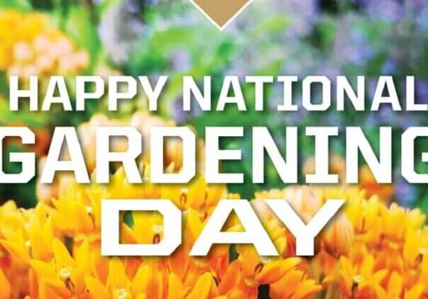 National Garden Day Web Banner