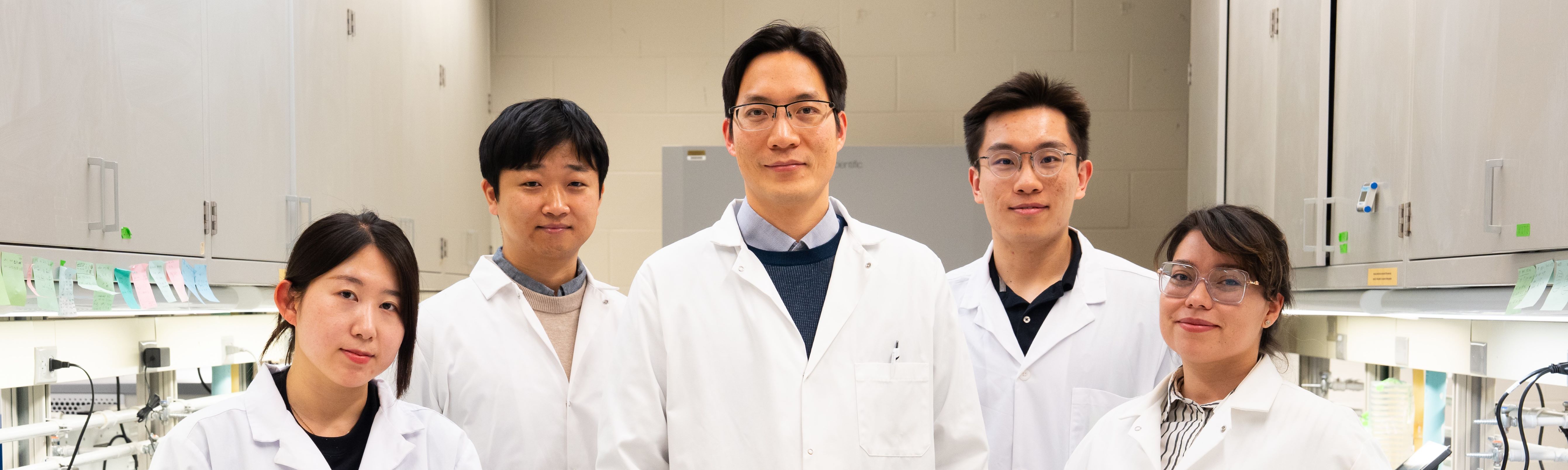 group of lab members